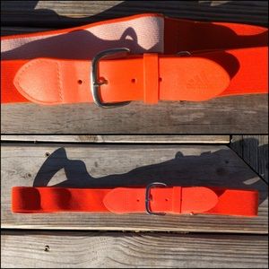 Adidas Orange Baseball/Softball Belt! EUC!